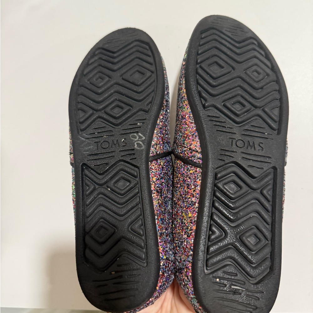 Toms Multicolor Glitter Women's Shoes - Picture 6 of 6